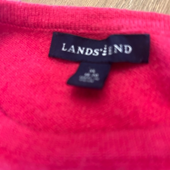 Lands End XL Cashmere Sweater - Picture 3 of 7